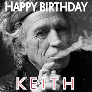 Happy 70th Birthday Keith on Spotify